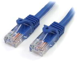 StarTech 45PAT5MBL UTP CAT5e Patch Kábel - 5 m, Kék