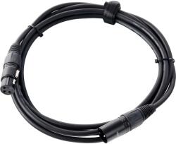 Pronomic Stage XFXM-2.5 mikrofonkábel XLR 2, 5 m fekete (KST26589)