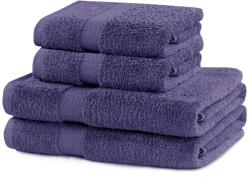 DecoKing Törölköző MARINA lila pamut 2*70x140+2*50x100 DecoKing