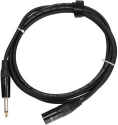 Pronomic Stage JMXM-2.5 Mono Jack/XLR Hangkábel 2.5 m fekete (KST39588)