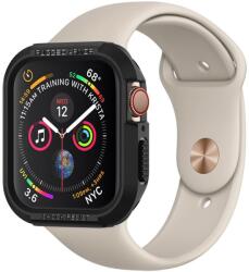 Spigen Rugged Armor Óraszíj Apple Watch 8/7 (45mm)/SE 2022/6/SE/5/4 (44mm) Órákhoz - Fekete (062CS24469)