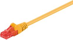 Goobay U/UTP CAT6 Patch Kábel - 15 m, Sárga