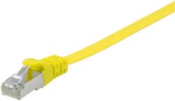 Equip U/FTP CAT6a Patch Kábel - 3 m, Sárga
