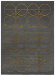  Szőnyeg ESTEMA CIRCLES grafitszürke 80x150