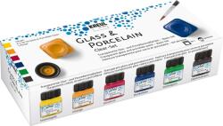 Kreul Clear Set de vopsele pentru sticla si portelan Clear Set 6 x 20 ml (16601)