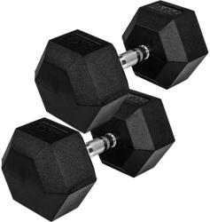 MOVIT Egykezes súlyzó szett hatszögletes 25 kg (20040898) - kokiskashop