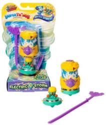 MH Superthings Harcpörgettyű Electric Storm Figurával