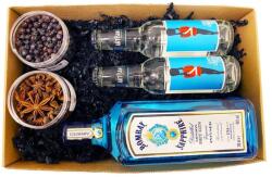  Bombay Gin Tonik szett díszdobozban ginfűszerrel