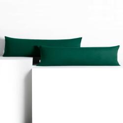 DecoKing Díszpárnahuzat AMBER üvegzöld dzsörzé 20x145 DecoKing