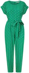 Yumi Women's Green Spot Print Jumpsuit - Green