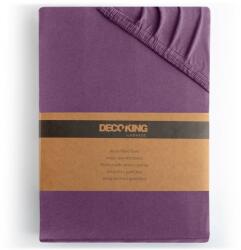  Lepedő AMBER szín lila stílus klasszikus anyag dzsörzé 80-90x200 DecoKing