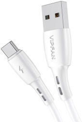 USB és USB-C kábel VFAN Racing X05, 3A, 3m (fehér) (X05TC-3m-white)