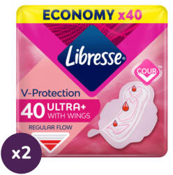 Libresse Normal Wings egészségügyi betét (2x40 db)