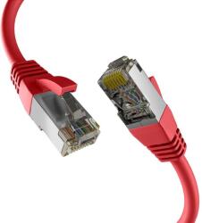 EFB-Elektronik S/FTP CAT8.1 Patch Kábel - 0, 5 m, Piros