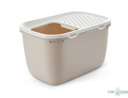 SAVIC Hop In - macska WC (fehér-mokka) macskák részére (58, 5x39x39, 5cm)