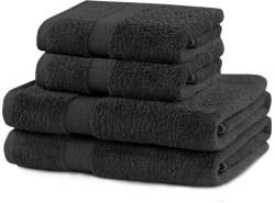 DecoKing Törölköző MARINA grafitszürke pamut 2*70x140+2*50x100 DecoKing