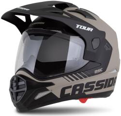 Cassida Tour 2.0 Dual enduro sisak matt homokbarna-fekete