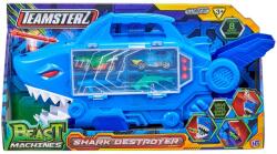 HTI Transportator in forma de rechin cu vehicule si figurine, Teamsterz, Shark Destroyer