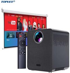 Videoprojektor Topleo i96 T3, Android 9.0, hordozható, Full HD, WiFi, bluetooth, 150 ANSI (THD15011)