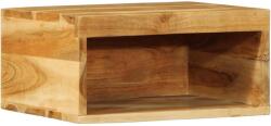 vidaXL tömör akácfa falra szerelhető TV-szekrény 40x30x19 cm (4017469) - vidaxl