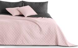DecoKing Ágytakaró AXEL rózsa sima mikroszálas 240x260 DecoKing