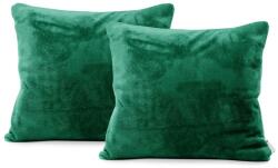 DecoKing Dă­szpăˇrnahuzat MIC üvegzöld sima klasszikus 45x45 DecoKing