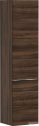 Hansgrohe Xelu Q 165x40x35 cm-es 2 ajtós, jobbos fali szekrény króm fogantyúval, sötét dió 54142000 (54142000)