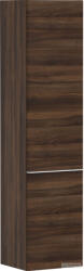 Hansgrohe Xelu Q 165x40x35 cm-es 2 ajtós, jobbos fali szekrény matt fehér fogantyúval, sötét dió 54142700 (54142700)