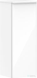 Hansgrohe Xelu Q 106, 5x40x37 cm-es 1 ajtós, jobbos fali szekrény matt fehér fogantyúval, fényes fehér 54131700 (54131700)