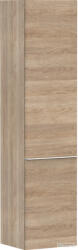 Hansgrohe Xelu Q 165x40x35 cm-es 2 ajtós, jobbos fali szekrény matt fehér fogantyúval, természetes tölgy 54141700 (54141700)