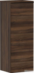 Hansgrohe Xelu Q 106, 5x40x37 cm-es 1 ajtós, jobbos fali szekrény matt fekete fogantyúval, sötét dió 54134670 (54134670)