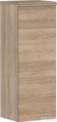 Hansgrohe Xelu Q 106, 5x40x37 cm-es 1 ajtós, balos fali szekrény króm fogantyúval, természetes tölgy 54129000 (54129000)