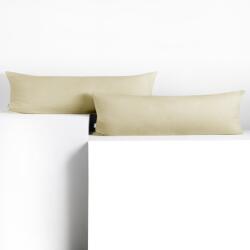 DecoKing Díszpárnahuzat AMBER bézs sima dzsörzé 40x145 DecoKing