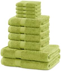 DecoKing Törölköző MARINA szín zöld stílus klasszikus anyag pamut 2*70x140+4*50x100+4*30x50 DecoKing