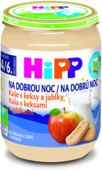 HiPP Bio tejberizs jó éjszakát kekszekkel és almával 190g