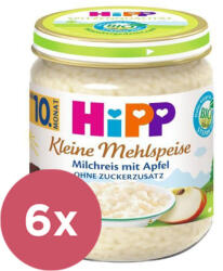 HiPP 6x HiPP BIO Tejberizs almával 9 hónapos kortól, 200 g
