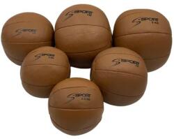 S-Sport CLASSIC Bőr medicinlabda, 3 kg (SS1223) - sportjatekshop