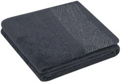 AmeliaHome Törölköző BELLIS grafitszürke 70x130 AmeliaHome