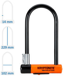 Kryptonite Evolution STD kerékpár U lakat (181973)