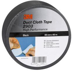 3M Ragasztószalag, vinyl, 48 mm x 50 m, 3M SCOTCH Duct , fekete (LPDUCTFK)