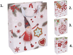 Wiky Karácsonyi ajándéktasak 42x31x12cm (többféle) 1 db (022896)