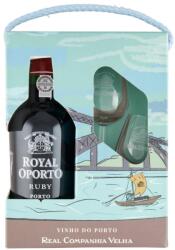 ROYAL OPORTO Ruby bor + dd, pohár (0, 75l) - italakcio