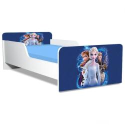 Pat Copii Frozen Model Creativ 2-6 ani Cu Saltea Inclusa 130x60 Cm Ptv5063 (PTV5063)