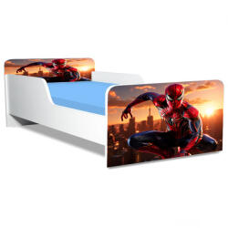 Creative Pat Copii Spiderman 6 Model Creativ 2-8 ani Cu Saltea Inclusa 140x70 Cm Ptv5549 (PTV5549)