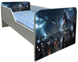  Pat Copii Batman Model Sleepy 2-16 ani Cu Saltea Inclusa 180x80 Cm Ptv5896 (PTV5896)