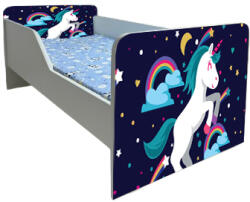 Pat fete Little Poney Model Sleepy 2-8 ani Cu Saltea Inclusa 140x70 Cm Ptv6031 (PTV6031)