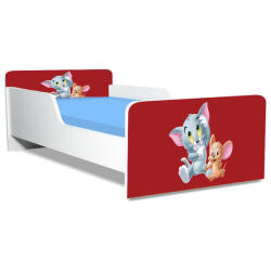 Pat Copii Tom&jerry 3 Model Creativ 2-6 ani Cu Saltea Inclusa 130x60 Cm Ptv5602 (PTV5602)