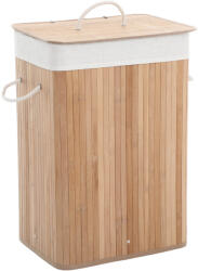 SongmicsHome Coș de rufe de bambus DORA, 72L, maro natural