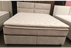ABC Bedding Babylon Beige kárpitozott ágyneműtartós ágy 180x200