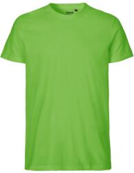 Neutral Férfi póló Fit organikus Fairtrade biopamutból - Lime | 3XL (NE-O61001-1000211833)